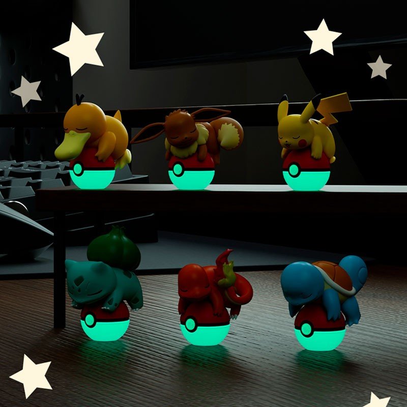 Figurine Pokémon LANGBOWANG GLOW IN THE DARK POKEBALL